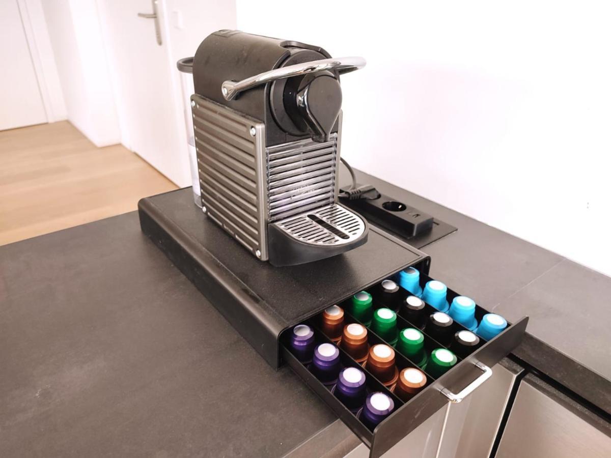 Panorama Apartment Vienna - Free Parking, Sauna & Fitness ภายนอก รูปภาพ